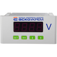 AС вольтметр цифровий  600В 96х48  модель ЦВ-5