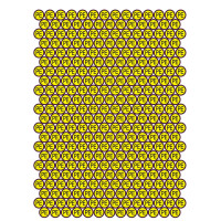 Наліпки "Знак "захисне заземлення" PE"
