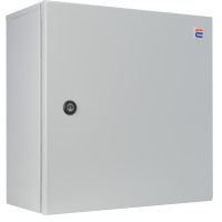Корпус з монтажною панеллю металевий 40*40*20, IP31, серії UBox
