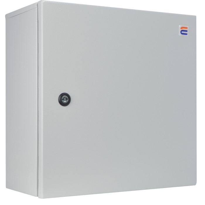 Корпус з монтажною панеллю металевий 40*40*25, IP54, серії UBox