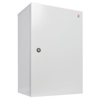 Корпус з монтажною панеллю металевий 60*40*20, IP54, серії UBox