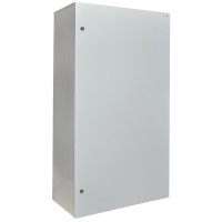 Корпус з монтажною панеллю металевий 120*80*40, IP54, серії UBox