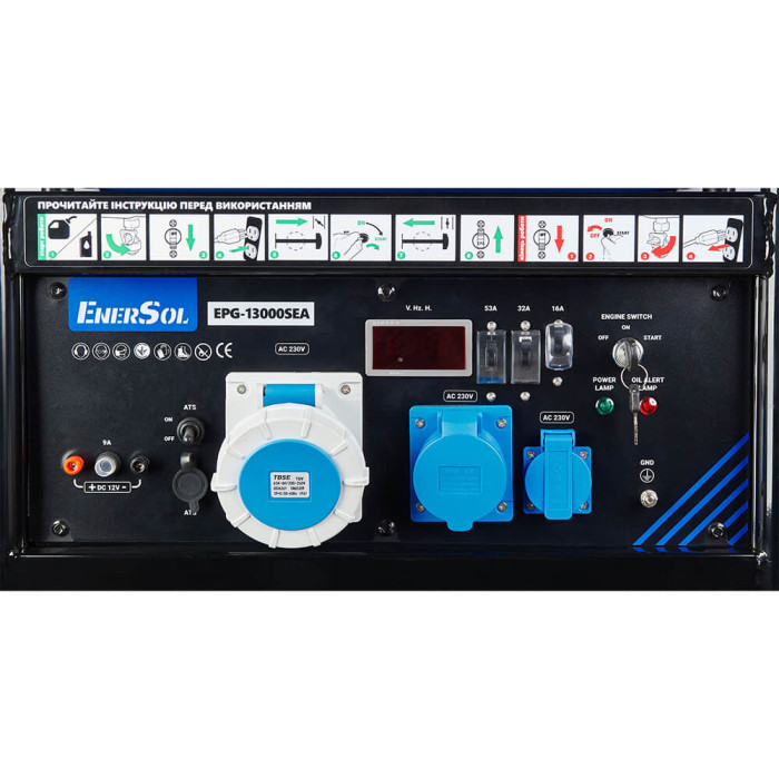 Генератор бензиновий 13 кВт EnerSol EPG-13000SEA