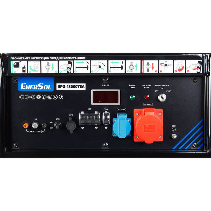 Генератор бензиновий 13 кВт EnerSol EPG-13000TEA