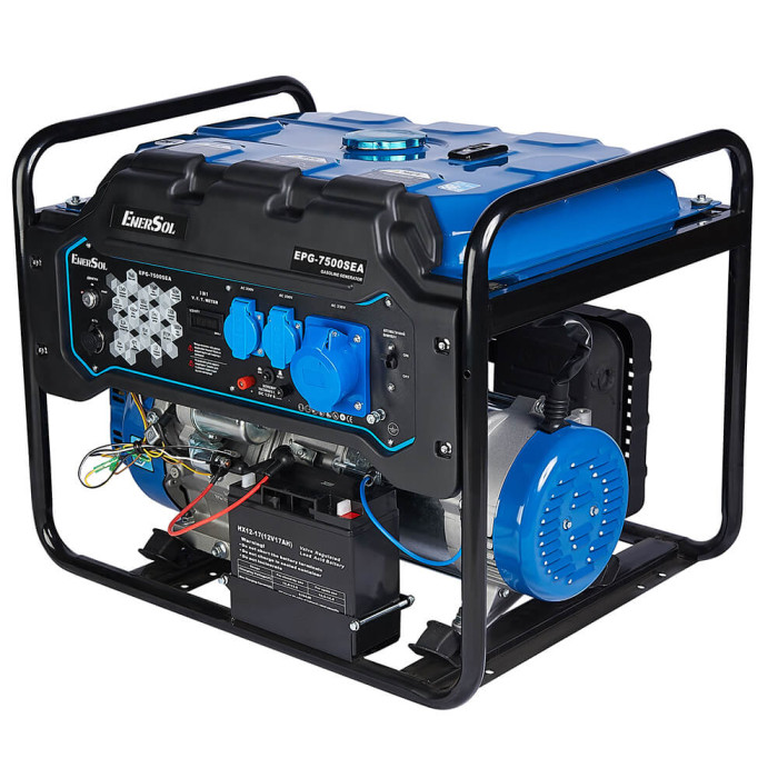 Генератор бензиновий 7,5 кВт EnerSol EPG-7500SEA