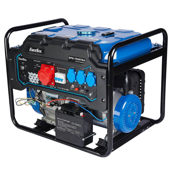 Генератор бензиновий 7,5 кВт EnerSol EPG-7500TEA