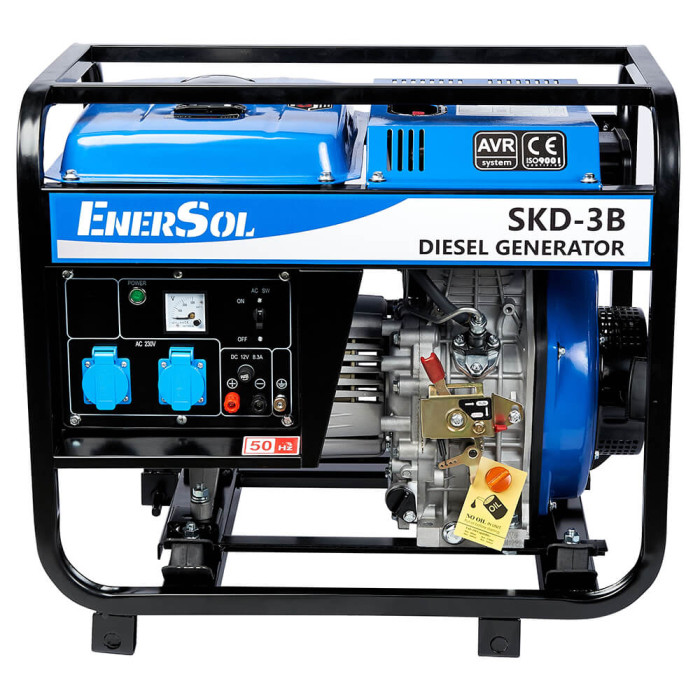 Генератор дизельний 3кВт  EnerSol SKD-3B