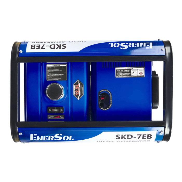 Генератор дизельний 6,5кВт EnerSol SKD-7EB