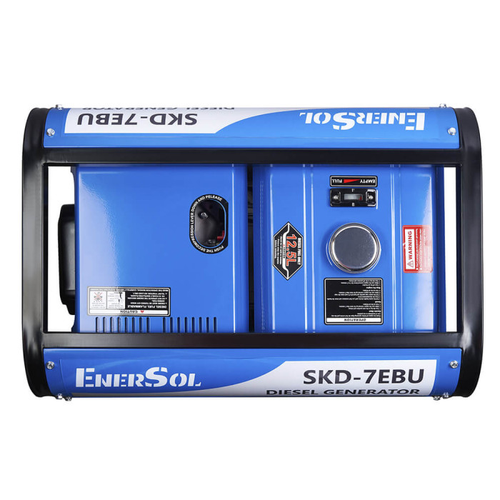 Генератор дизельний 6,5кВт  EnerSol SKD-7EBU