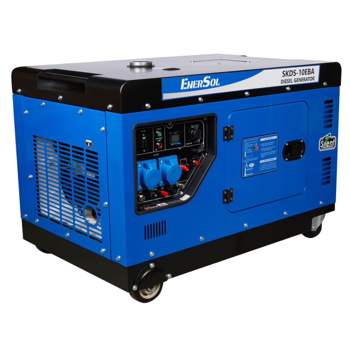 Генератор дизельний 10кВт  EnerSol SKDS-10EBA