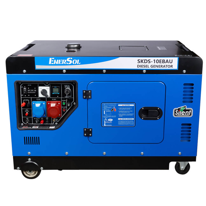Генератор дизельний EnerSol 10кВт  SKDS-10EBAU