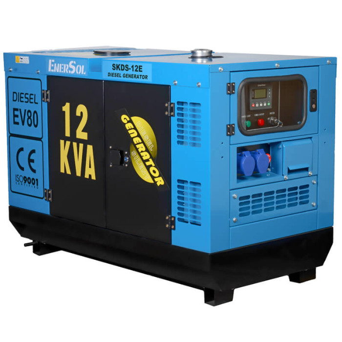Генератор дизельний EnerSol 11кВт  SKDS-12EB