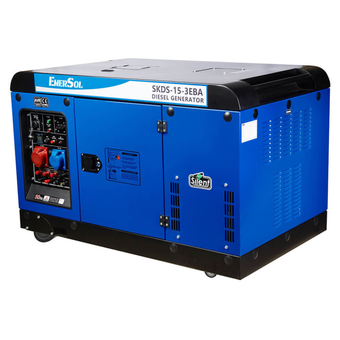 Генератор дизельний EnerSol 13кВт SKDS-15-3EBA