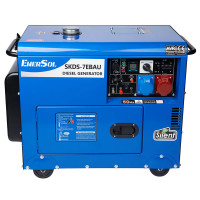 Генератор дизельний EnerSol 6кВт  SKDS-7EBAU