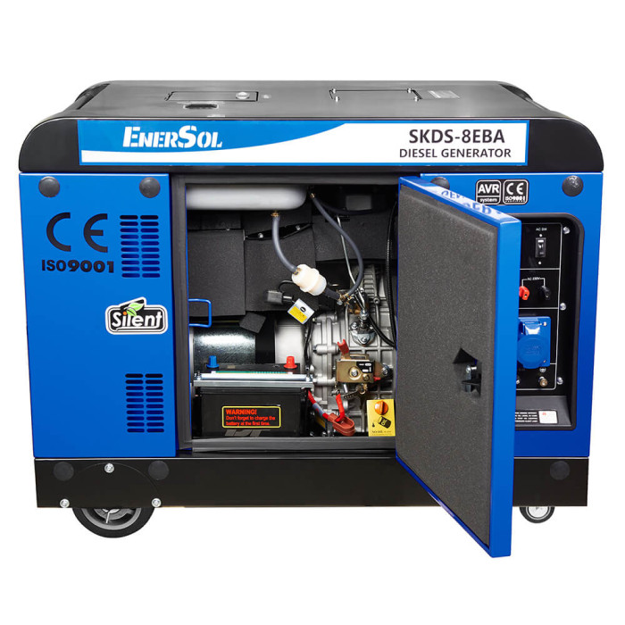 Генератор дизельний EnerSol 8кВт  SKDS-8EBA