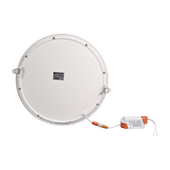 Світильник точковий врізний Євросвітло 24Вт коло LED-R-300-24 4200К