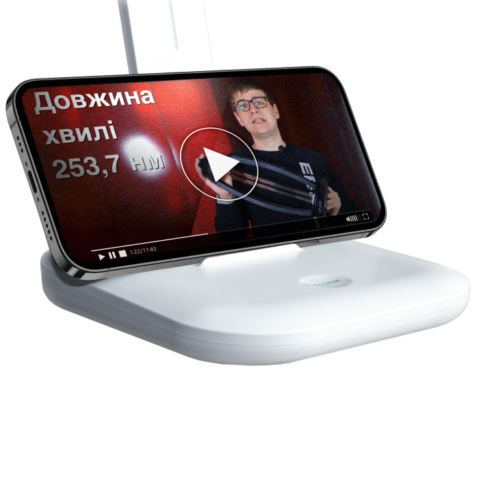 Настільна світлодіодна лампа Ridy-10 10 Вт біла