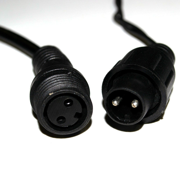 Гірлянда вулична STARLIGHT лінійна білий 100LED IP44 чорний 5м