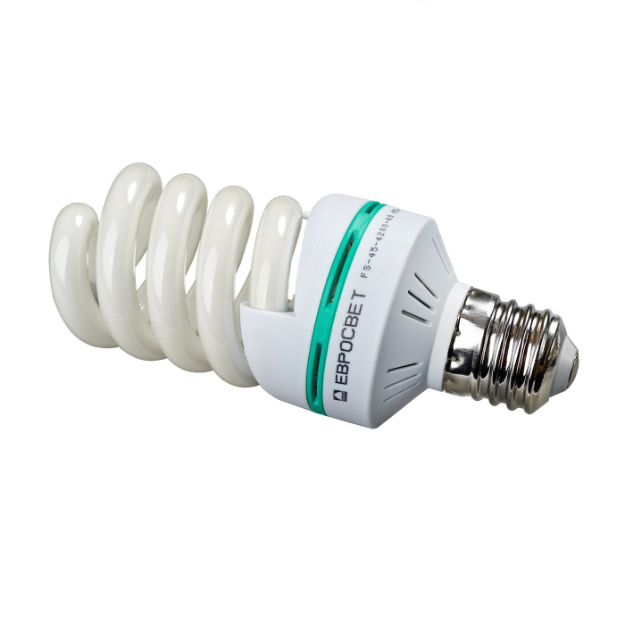 Лампа енергоощадна ЕВРОСВЕТ  4200К FS-45-4200-40
