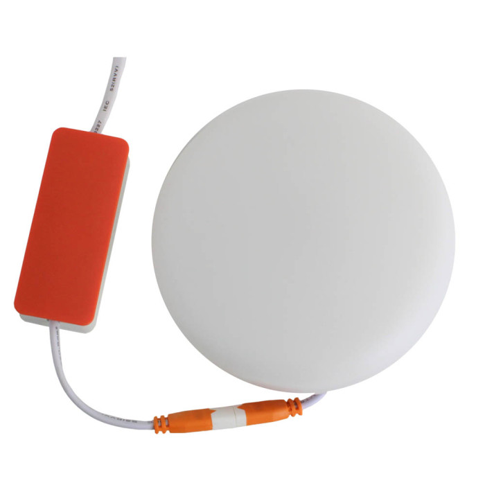 Світильник точковий врізний Євросвітло 18Вт коло LED-R-120-18 4200К без рамки