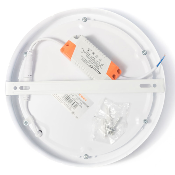 Світильник точковий накладний Євросвітло 18Вт коло LED-SR-225-18 6400К