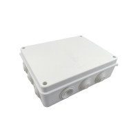 Розподільча коробка 255*200*90 IP65 PP RAL9016 TNSy