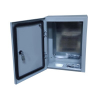 Корпус метал. ЩМП-400х300х150 IP54 з монтажною панеллю TNSy