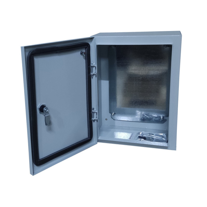 Корпус метал. ЩМП-400х300х200 IP54 з монтажною панеллю TNSy