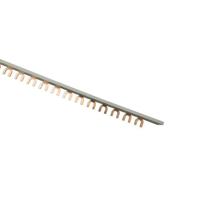 Шина з'єднувальна FORK301 1Р 80/100А 15мм2 54мод. 1м. (вилка) TNSy