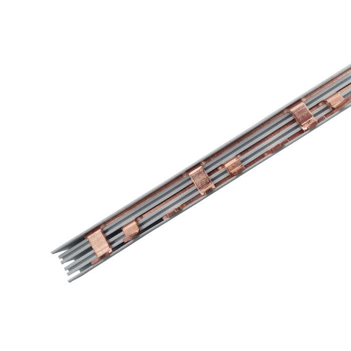 Шина з'єднувальна PIN103 3Р 80/100А 15мм2 54мод. 1м. (штир) TNSy
