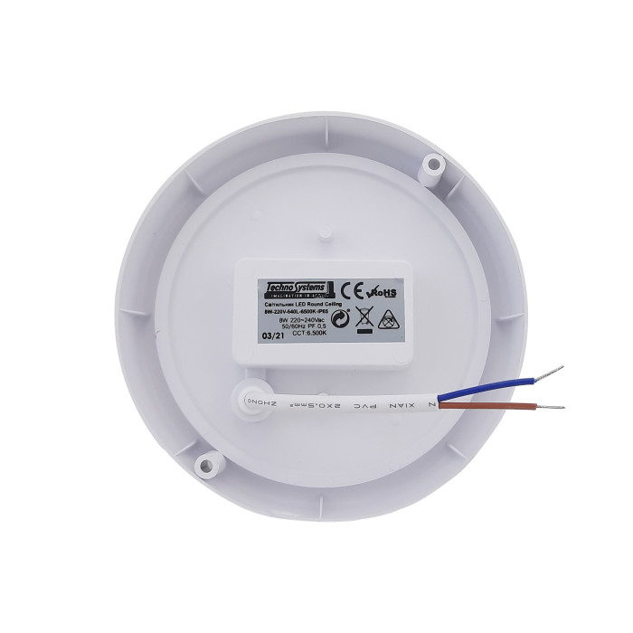 Світильник LED Round Ceiling 8W-220V-640L-6500K-IP65 TNSy