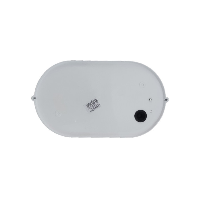 Світильник НПП1202-100W-E27-IP65 овал білий з решіткою TNSy