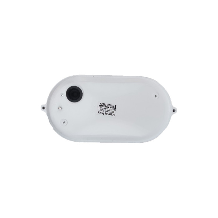 Світильник НПП1402-60W-E27-IP65 овал білий з решіткою TNSy