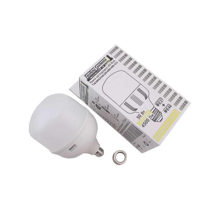 Лампа світлодіодна LED Bulb-T140-50W-E27-E40-220V-4000K-5250L GOLDEN TNSy