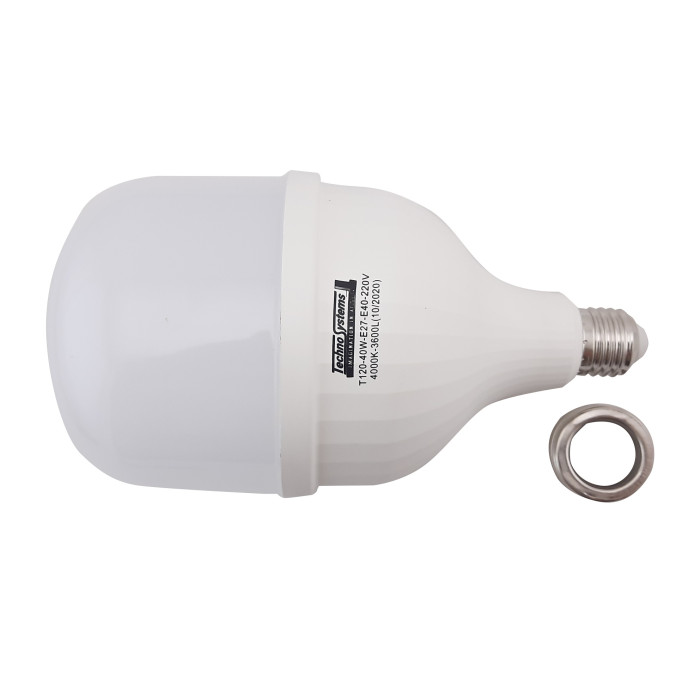 Лампа світлодіодна LED Bulb-T120-40W-E27-E40-220V-4000K-4200L GOLDEN ICCD