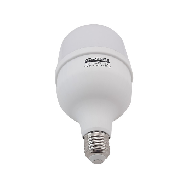 Лампа світлодіодна LED Bulb-T100-30W-E27-220V-4000K-3150L GOLDEN TNSy