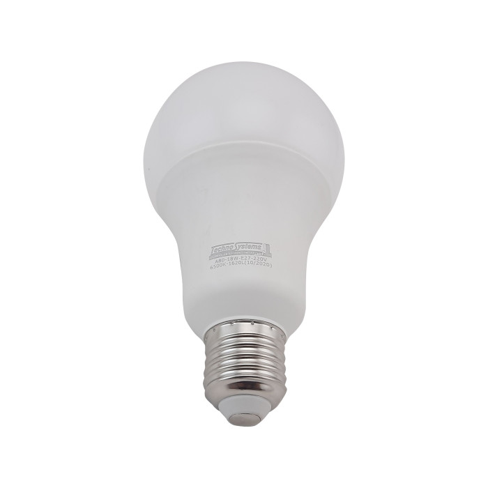 Лампа світлодіодна LED Bulb-A80-18W-E27-220V-6500K-1620L GOLDEN TNSy