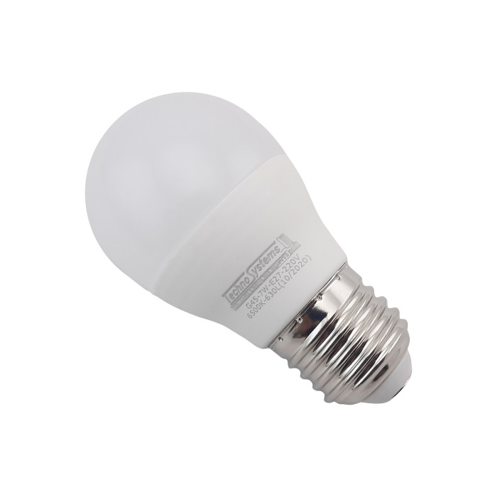 Лампа світлодіодна LED Bulb-G45-7W-E27-220V-6500K-740L GOLDEN TNSy