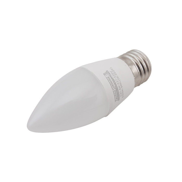 Світлодіодна лампа LED Bulb-C37-6W-E27-220V-6500K-630L GOLDEN TNSy