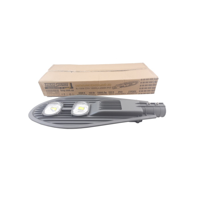 Світильник консольний LED BJ 100W 220V 10000Lm 6500K IP65 TNSy