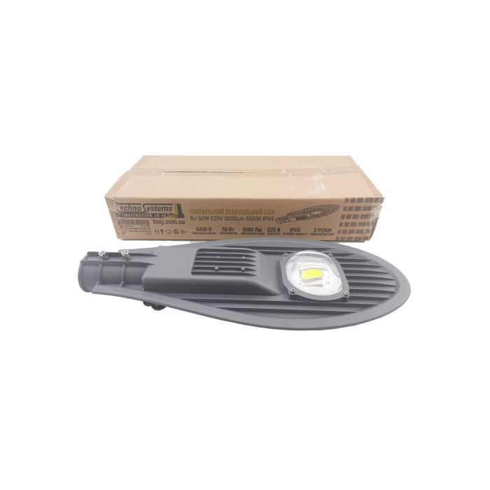 Светильник консольный LED BJ 50W 220V 5000Lm 6500K IP65 TNSy