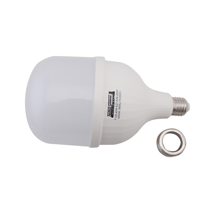 Лампа світлодіодна LED Bulb-T120-40W-E27-E40-220V-6500K-4200L GOLDEN TNSy