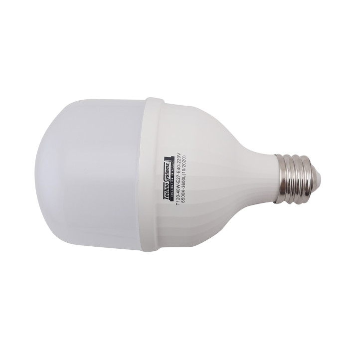 Лампа світлодіодна LED Bulb-T120-40W-E27-E40-220V-6500K-4200L GOLDEN TNSy