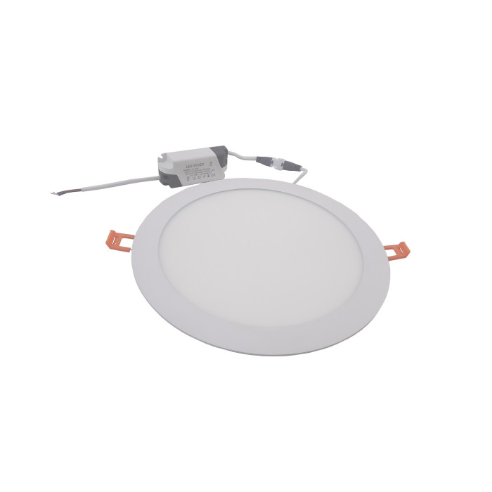 Светильник врезной LED Round Downlight 18W-220V-1300L-4000K Alum TNSy