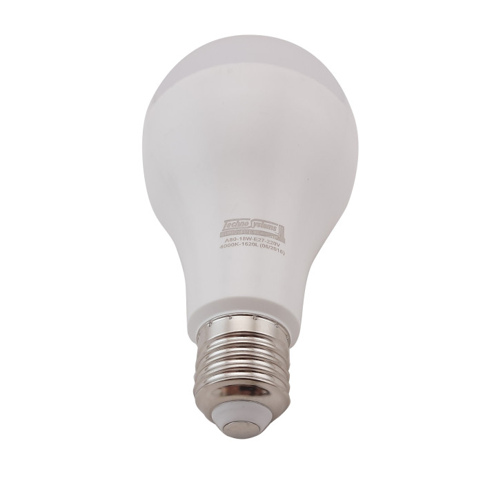 Лампа світлодіодна LED Bulb-A80-18W-E27-220V-4000K-1620L GOLDEN TNSy