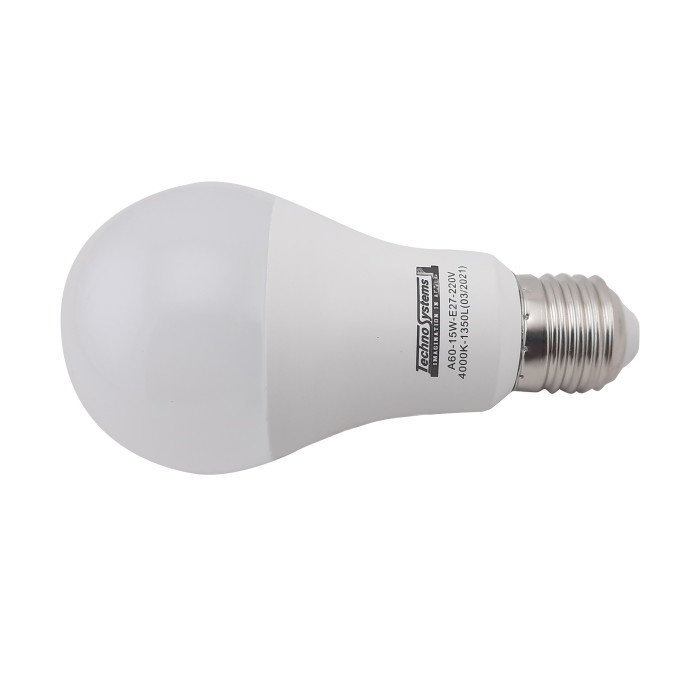 Лампа світлодіодна LED Bulb-A60-15W-E27-220V-4000K-1580 GOLDEN TNSy