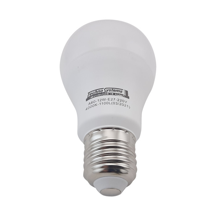 Лампа світлодіодна LED Bulb-A60-12W-E27-220V-4000K-1260 GOLDEN TNSy