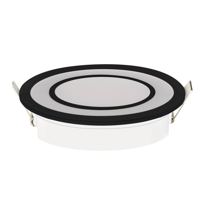 Світлодіодний світильник вбудований LED CARTER-12 12W 4200K чорний