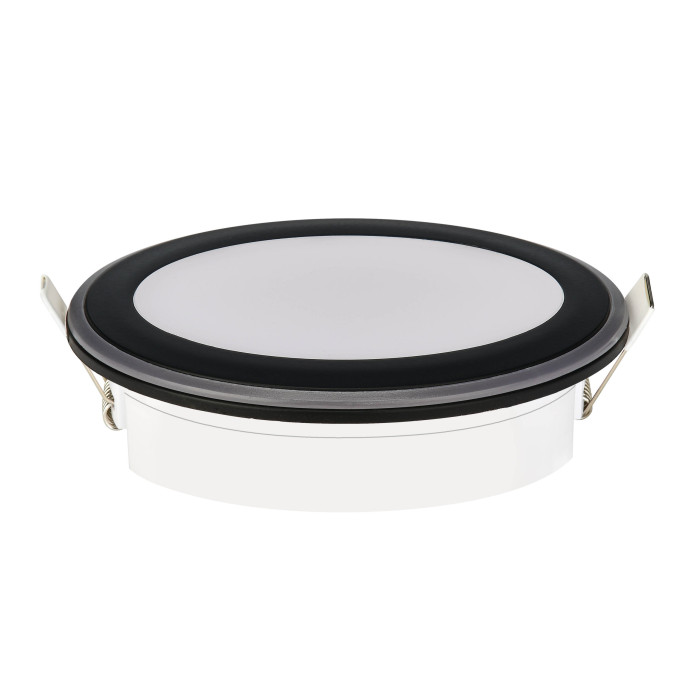 Світлодіодний світильник вбудований LED PARKER-12 12W 4200K чорний